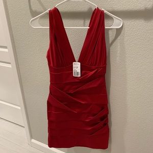 NWT Forever 21 bright red mini dress - Size Medium